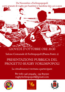 Presentazione Progetto rugby Forlimpopoli_27 ottobre