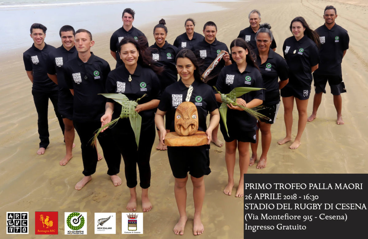 Primo Trofeo Palla Maori, giovedì 26 aprile allo Stadio del Rugby di Cesena