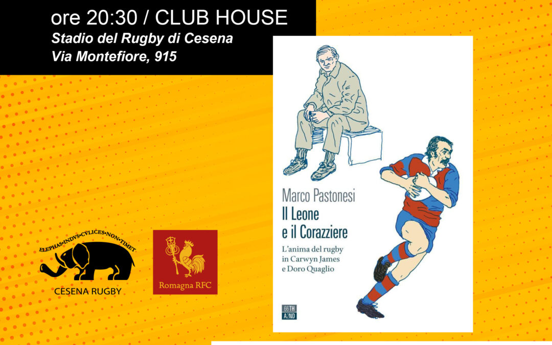 Serata con Marco Pastonesi: il 15 marzo in Club House la presentazione di “Il Leone e il Corazziere”