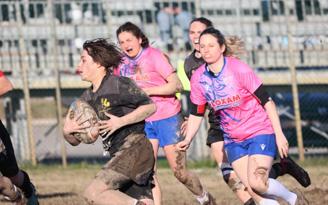 Il Romagna RFC femminile chiude il girone di andata con un en plein di vittorie: 22-10 sul Calvisano