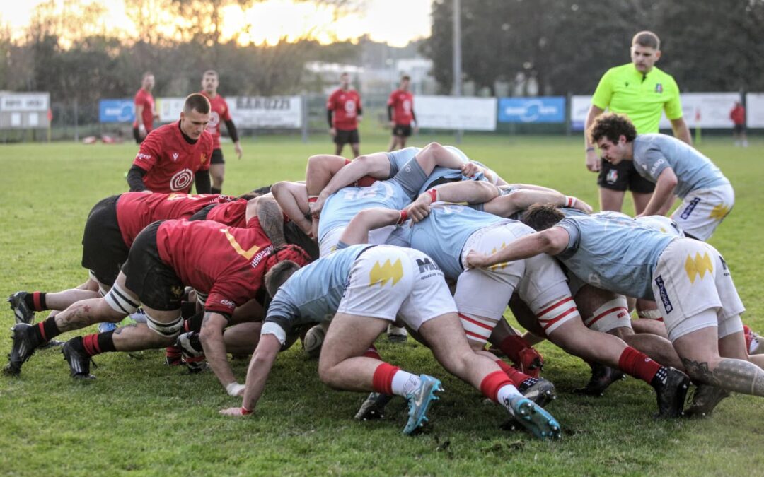 Sconfitta di misura con il Tarvisium: 15-14