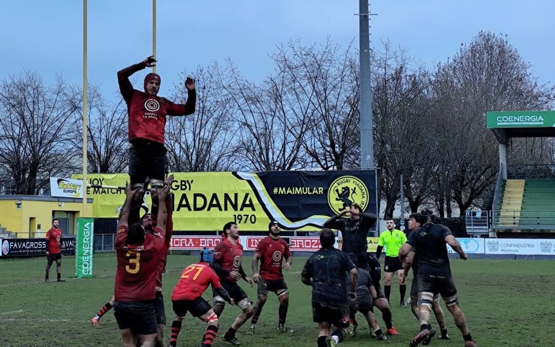 I galletti fermati sul 34-33: solo due punti dalla trasferta a Viadana