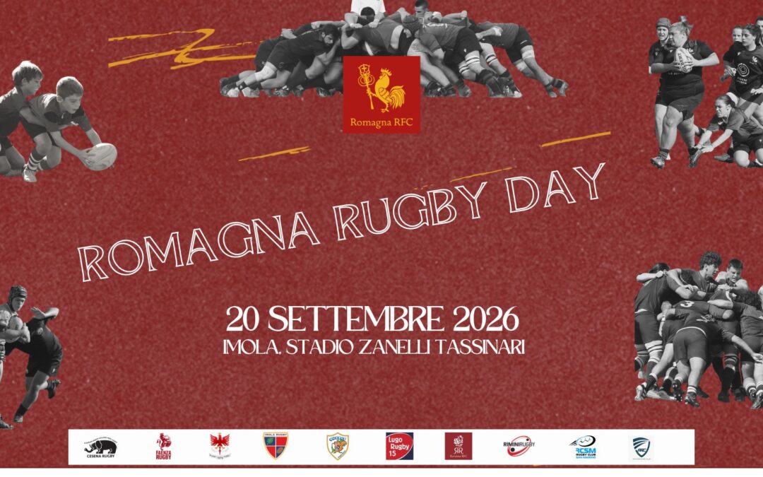 Domenica 20 settembre a Imola ritorna il Romagna Rugby Day